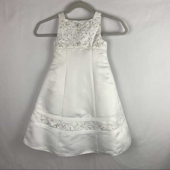 oleg cassini flower girl dress